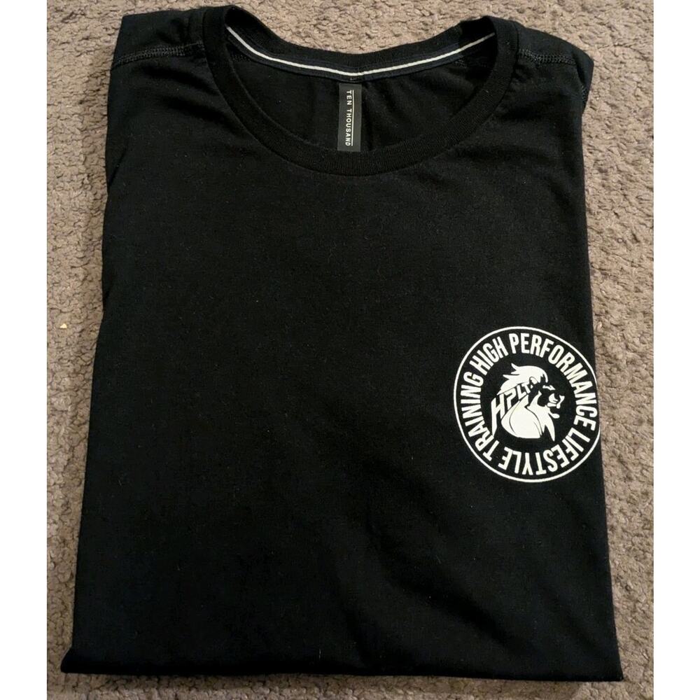 Ten Thousand The Durable Shirt Black Short Sleeve T-Shirt TTKT011 Men's Small
